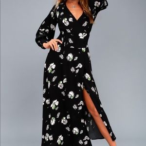 Free People | So Sweet Floral Midi Dress